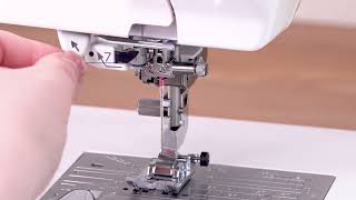 Threading the machine