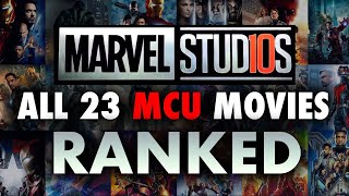 All 23 Marvel MCU Movies Ranked! (w/ guest Sean Chandler Talks Movies)