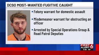 Douglas County's most wanted fugitive arrested