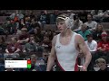 collin gaj gets the upset over 2x state champ mac church in the piaa state final