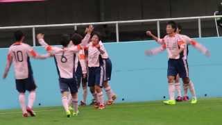 2013.11.9　高校サッカー選手権 栃木大会 準決勝　矢板中央×佐野日大　3/6　佐野日大先制