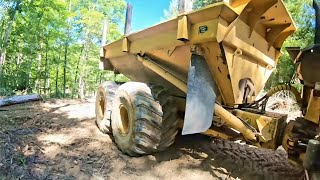 Logging Tree farm in Soft ground, and we broke down.. great!!