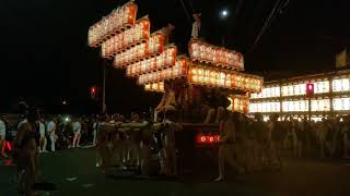 2017年10月8日　河内長野市　だんじり祭　小塩町　ぶん廻し