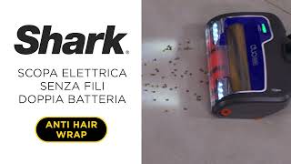 Scopa elettrica senza filo Shark con Anti Hair Wrap e Flexology | IZ251EU