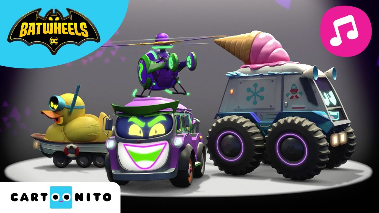 Meet The Villains Batwheels Kids Music Video Cartoonito