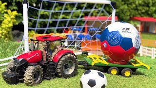 BRUDER TOYS soccer ball transport | WORLD CUP RUSSIA 2018 edition