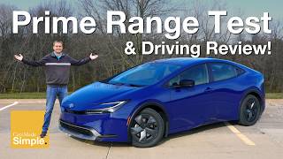 Toyota Prius Prime PHEV Range Test + Driving Review!