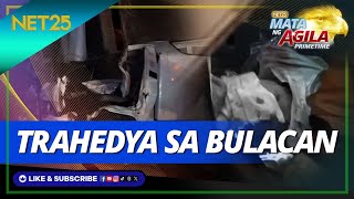 Patay ang isang ina at 2 anak nito nang madaganan ng lupang panambak sa Bulacan