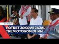 Jokowi Jajal Naik Kereta Tanpa Rel, Keliling Inti Pusat Pemerintahan di IKN