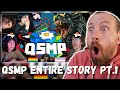 WATCHING QSMP entire STORY (till now) ALL POVs (Pt. 1 REACTION!) THIS LORE IS INSANE!