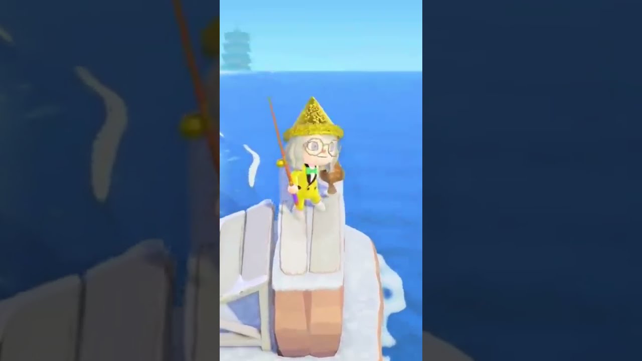 How to get the Golden Fishing Rod AnimalCrossingNewHorizons 