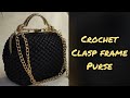 Crochet bag tutorial / how to make a crochet bag for beginners