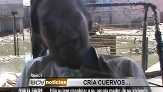 Iquitos: Hija quiere desalojar de su vivienda a su propia madre