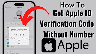Get Apple ID Verification Code without Phone Number iOS 16 Apple ID Two Factor Authentication 2023