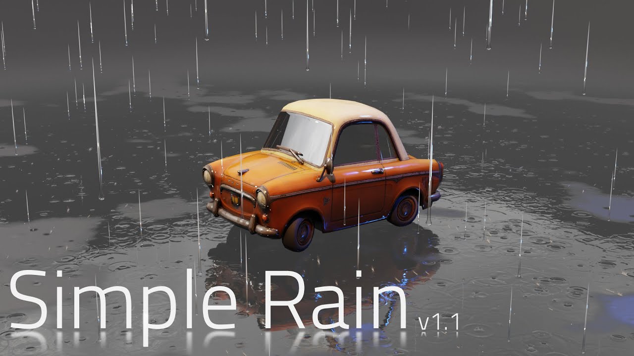 Simple Rain Intro Youtube