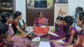 Sampradhaya  bhajan  class/10th Ashtapathi/Anandhabairavi \u0026Namavali