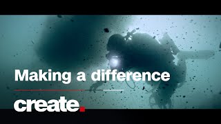 Ghost Diving to Reduce Ocean Plastic Pollution