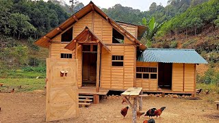 🏡 1年の努力! プール付きの夢の豪邸を建築✨💦