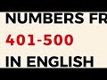 1 to 500 numbers in words in english 1 500 english numbers with spelling