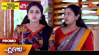 Hridhayam - Promo | 02 Oct 2024 | Surya TV Serial