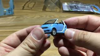 Unboxing 1/64 xcartoys smart car