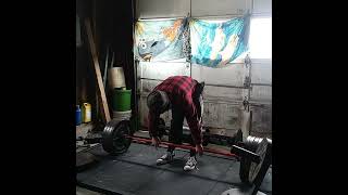 410 lbs Double Over Hand deadlift p.b.