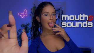 ASMR - 1H SONS DE BOCA DELICADOS 👄| mouth sounds  (blue yeti)