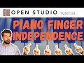 Piano Finger Independence Tutorial with Adam Maness