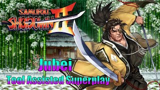 [TAS] - Samurai Shodown 2 (neo-geo) - Jubei - No Damage