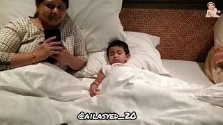 Aila Pattu Kutty With Her Grandma Fun Video | Alya \u0026 Sanjeev | Cute Aila Baby