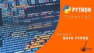 Python: Data Types (and some shortcuts)