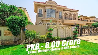 7.90 Crore, 1 Kanal Royal Classic Spanish Villa, DHA Lahore, By President Group