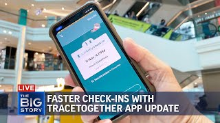 Faster TraceTogether check-ins with simpler verification steps | THE BIG STORY