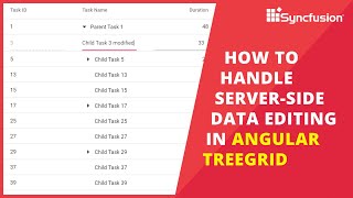 How to Handle Server-Side Data Editing in Angular TreeGrid
