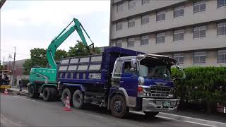 ＊デコトラ＊　野村建設工業の最古参　スーパードルフィン