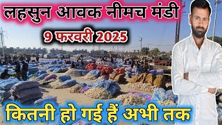 लहसुन आवक नीमच मंडी | neemuch mandi garlic arrived today | Neemuch Mandi Bhav Today