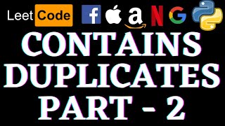 Contains Duplicate II | Leetcode Python Solution | Python