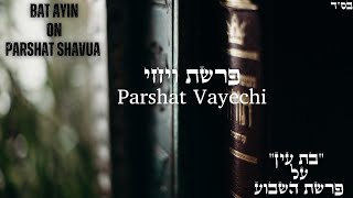 Bat Ayin on Parshat Vayechi (בת עין פרשת ויחי) Light and Geula אור וגאולה