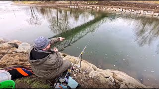 URBAN FISHING, ZIMNÍ RYBAŘENÍ, PLAVANÁ S BOLOGNESE NA ŘECE S PLAVAČKÁŘEM JIRKOU