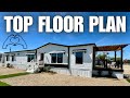 DEF a TOP-NOTCH mobile home layout and design right here! Prefab House Tour