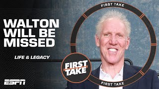 What Bill Walton's lasting legacy means to the NBA & sports broadcasting world | First Take