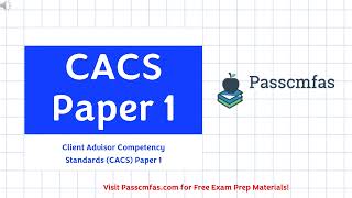 CACS Paper 1- Quick and Easy Introduction