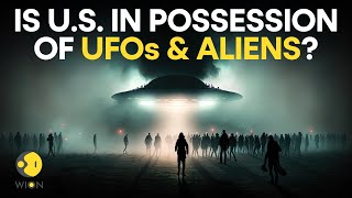 UFO Hearing LIVE: Three witnesses testify at a hearing on UFOs & UAPs | US News LIVE | WION LIVE