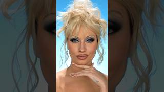 Pamela Anderson makeup tutorial 🖤 #pamelaanderson #pamelaandersonmakeup #makeuptutorial