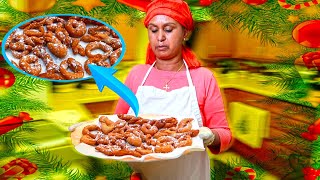 ቀሊል ኣሰራርሓ መቕሊል ናይ በዓል ልደት /How to make meklil (ERITREAN DONUTS) recipe christmass ( Vlogmas Day 9 )