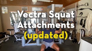 Dr. Gene James- Vectra Squat attachments (Updated)