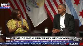WOW: Panelist Tells President Obama First Time She Met Him HE SAID NO to Her Photo Request (FNN)
