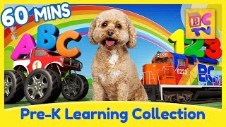 Learning Collection by Brain Candy TV |Vol 1| Learn English, Numbers, Colors and