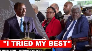 Listen to what Ruto told AU Chair Mousa Faki today after Raila rejected AU job to vie for president!