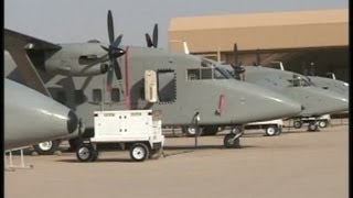 C-23 Sherpa Aircraft on The Tarmac